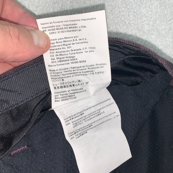 Hugo Boss men’s dress pants size 36”waist and a 33” inseam. EUC. 100% Wool. - Picture 15 of 16